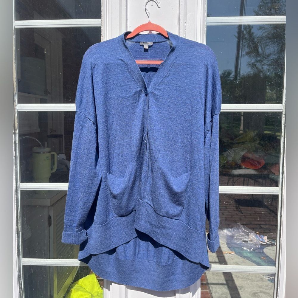COS Oversized Wool Cardigan Sweater - Picture 2 of 6